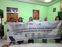 Pelatihan Penyusunan Laporan Operasi Perusahaan dengan Aplikasi SIAPIK di Dapur Enin Bandung