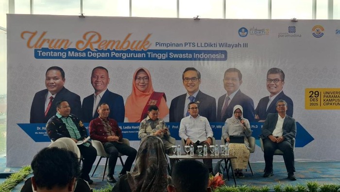 acara urun rembuk masa depan perguruan tinggi swasta indonesia di universitas paramadina kampus cipayung jakarta timur senin 2 1766998042128 169