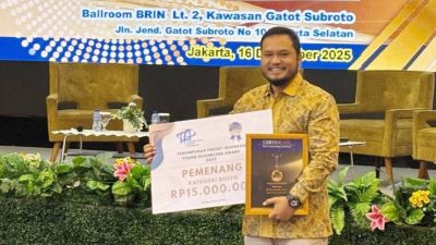 Kiprah Buntora Pasaribu, Dosen FPIK Unpad yang Dinobatkan sebagai Periset Muda Terbaik Indonesia 2025