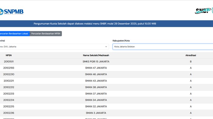 cara cek besaran kuota sekolah di snbp 2026 1767344098519 169
