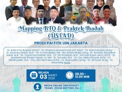 Ada Tes Pemetaan Kapasitas BTQ dan Praktik Ibadah di Prodi PAI UIN Jakarta, Libatkan Semua Mahasiswa