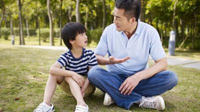 ilustrasi ayah dan anak laki laki 169