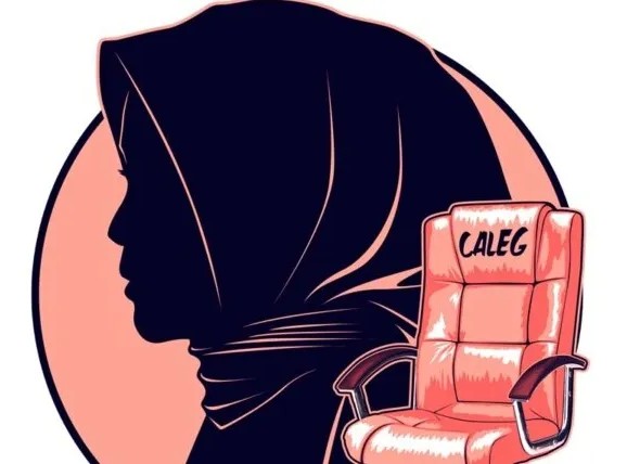 Ilustrasi Caleg perempuan Dok. Net