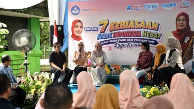 Kemendikdasmen Luncurkan Buku Saku 7 KAIH-Lagu KICAU, Perkuat Karakter Anak sejak Usia Dini