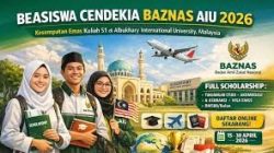 Baznas Buka Pendaftaran Beasiswa S1 di AIU Malaysia
