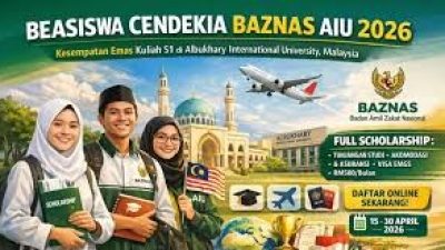 Baznas Buka Pendaftaran Beasiswa S1 di AIU Malaysia