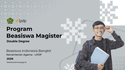 Kemenag Buka Pendaftaran Beasiswa Master Double Degree, Kuliah di Indonesia dan Inggris