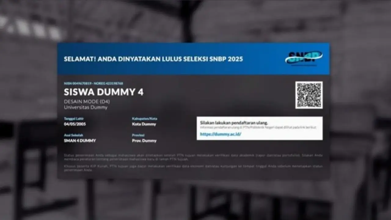 Cek Pengumuman SNBP 2026