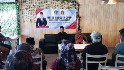 Reses di Purbahayu Pangandaran, Anggota Komisi III DPRD Serap Aspirasi terkait Pertanian