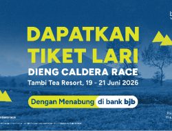 Dukung Komunitas Lari, bank bjb Buka Akses Slot Dieng Caldera Race 2026