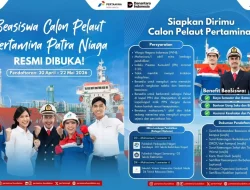 Ayo Daftar Beasiswa Pelaut Pertamina 2026, Menuju Karier di Industri Maritim