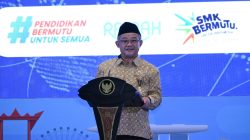 Mendikdasmen Abdul Mu’ti Lepas 3.600 Lulusan SMK dan LKP ke Dunia Kerja Internasional