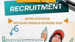 BPS Buka Rekrutmen Petugas Sensus Ekonomi 2026