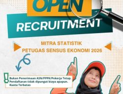 BPS Buka Rekrutmen Petugas Sensus Ekonomi 2026