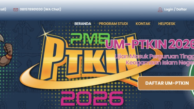 Pendaftaran UM-PTKIN 2026 Masih Dibuka, Cek Kuota Ujian hingga Materi Tes