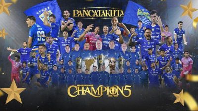 Persib Torehkan Sejarah, Klub Pertama Juara Tiga Kali Beruntun