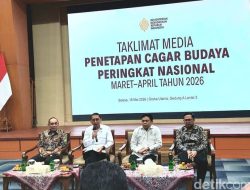 Rekor! Menteri Kebudayaan Fadli Zon Tetapkan 430 Cagar Budaya Nasional