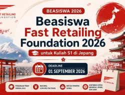 Fast Retailing Foundation Buka Pendaftaran Beasiswa Kuliah S1 di Jepang, Dapat Bantuan Pendidikan Penuh