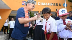 Murid SDN Cimahpar Bogor Ngobrol Pakai Bahasa Inggris dengan Mendikdasmen, Ulas Sepak Bola hingga Mimpi Jadi Astronot