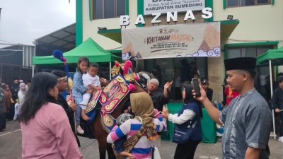 Peringati Tahun Baru Islam dan Hari Bhayangkara ke-80, Baznas dan Polres Sumedang Gelar Khitanan Massal