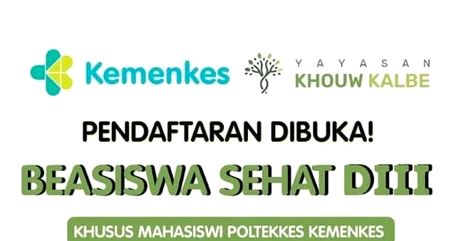 beasiswa sehat 2026 dukungan kemenkes bagi mahasiswi poltekkes 1780283803538