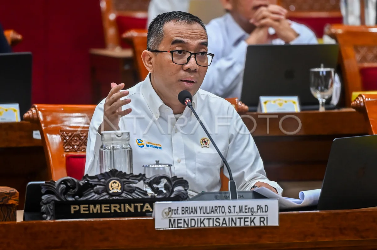 raker komisi x dpr dengan mendiktisaintek 1nyxx dom 1