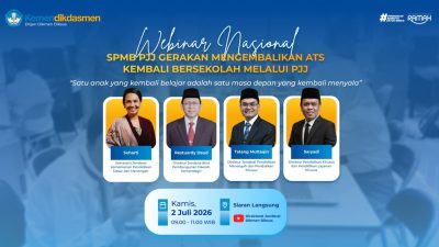 Kemendikdasmen Luncurkan SPMB Pendidikan Jarak Jauh, Sasar Jutaan Anak Tidak Sekolah 2 WhatsApp Image 2026 07 04 at 11.13.52 1